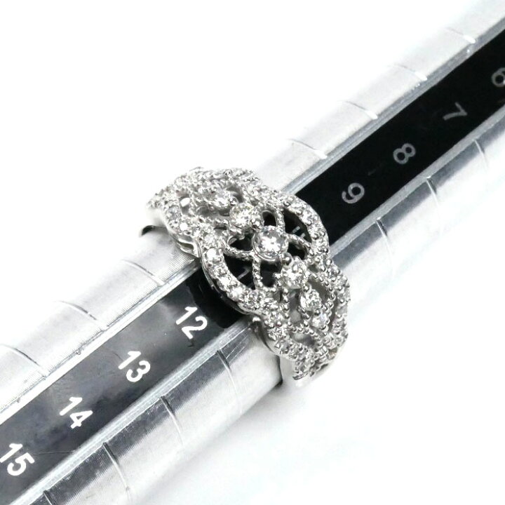 楽天市場】Pt900プラチナ リング・指輪 ダイヤモンド0.50ct 10号 6.8g  