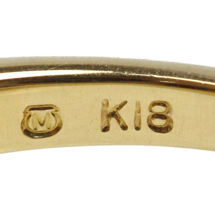楽天市場】MIKIMOTO ミキモト K18YG イエローゴールド リング・指輪  