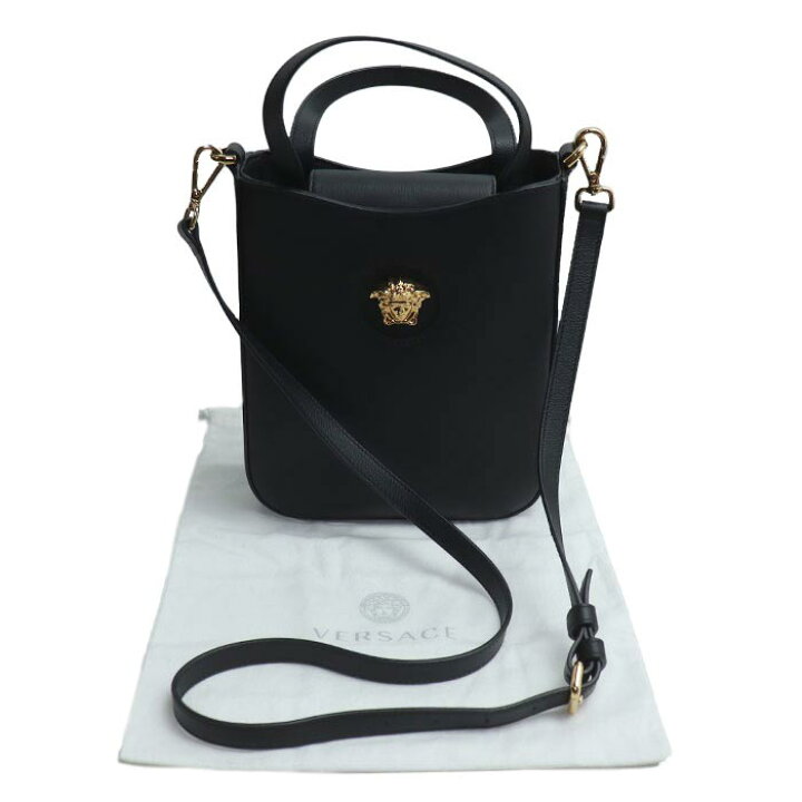 楽天市場】VERSACE ヴェルサーチ メデューサ スクエア ハンドバッグ 