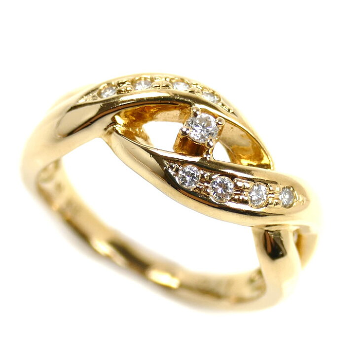 楽天市場】TASAKI タサキ K18YG イエローゴールド ダイヤ リング・指輪  