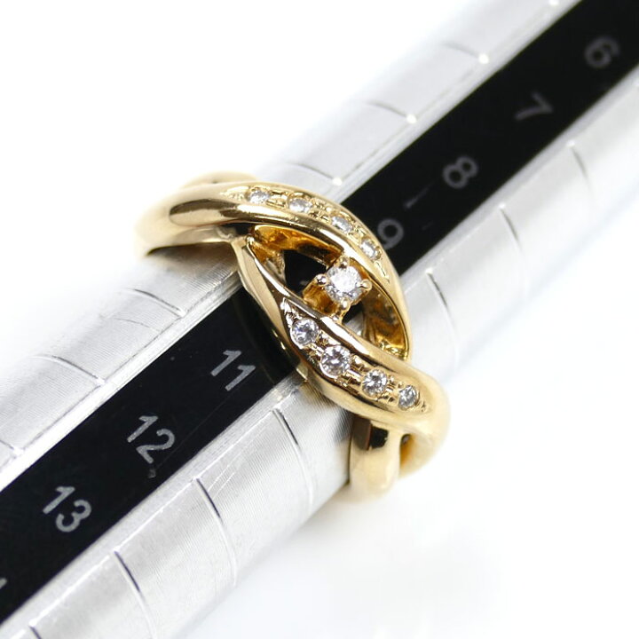 楽天市場】TASAKI タサキ K18YG イエローゴールド ダイヤ リング・指輪  