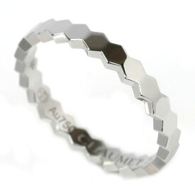 Chaumet ショーメ K18WG ホワイトゴールド ビーマイラブ ハニカム リング・指輪 081930 8号 48 1.8g レディース【中古】【美品】