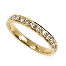 Vendome Aoyama ヴァンドーム青山 K18YG イエローゴールド ハーフエタニティ リング・指輪 AGVR956607DI ダイヤモンド0.30ct 9号 2.3g レディース【中古】