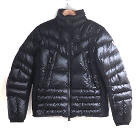 MONCLER モンクレール CANMORE ダウンジャケット ブラック レッド G20971A50400 1 GRENOBLE メンズ【中古】