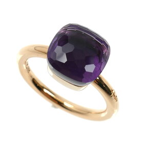 Pomellato ポメラート K18PG ピンクゴールド ヌード リング クラシック アメジスト リング・指輪 アメジスト 16号 56 7.9g レディース【中古】【美品】