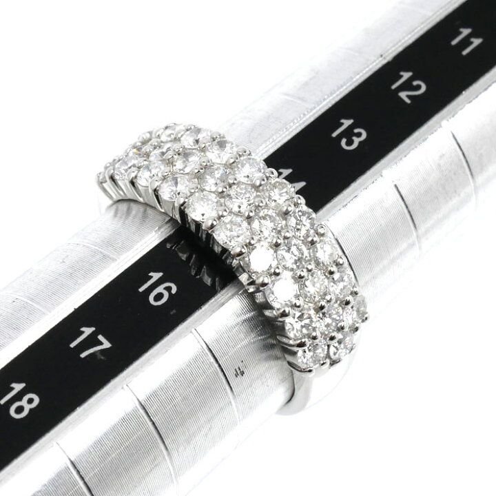 楽天市場】Pt900プラチナ リング・指輪 ダイヤモンド1.50ct 15号 6.5g 