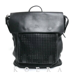 専用！【極美品】クリスチャンルブタン ショルダーバッグ 黒 スタッズ 