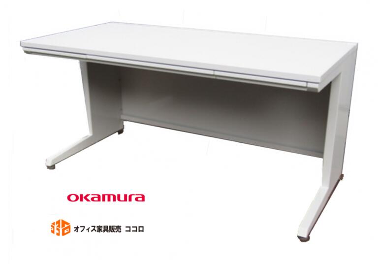 楽天市場】オカムラ アドバンスシリーズ 平デスク 引出し付 W1400