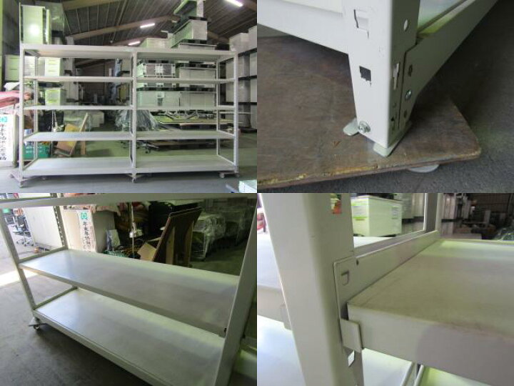 楽天市場】コクヨ 軽中量棚 開放型 W1800+1800 D450 H2100mm 天地5段 