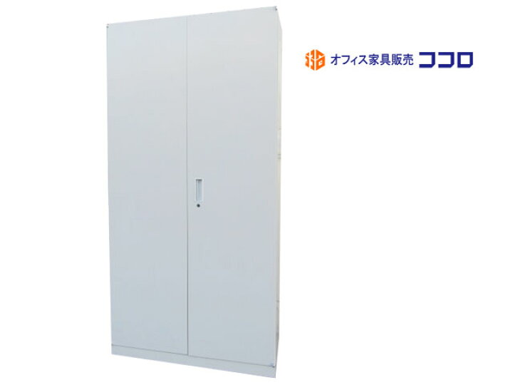 楽天市場】共栄工業 両開き書庫 5段 キャビネット H1810 ベース付 鍵付 