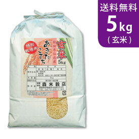 【送料無料】令和7年産 玄米 秋田県仙北産あきたこまち 5kg 仙北産 特別栽培米
