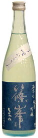 【奈良の地酒】篠峯「凛々」純米吟醸うすにごり無濾過生酒　720mL千代酒造（奈良県御所市）