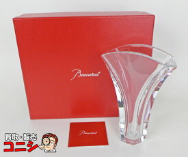 【神戸の質屋】【バカラ/Baccarat】花瓶 ガラス インテリア小物 雑貨 ブランド品【送料無料】【中古品】e7050b