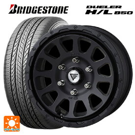 即日発送 【最大3万円OFFクーポン 6/11 1:59迄】トヨタ ハイラックス(120系)用 265/65R17 112H ブリヂストン デューラー HL850 正規品 # デルタフォース オーバル # マットブラック 新品サマータイヤホイール 4本セット