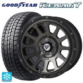 即日発送 トヨタ プリウス(60系)用 195/60R17 90Q グッドイヤー アイスナビ7 デルタフォース オーバル マットスモークポリッシュ 新品スタッドレスタイヤホイール 4本セット