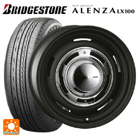 ミツオカ バディ()用 225/65R17 102H ブリヂストン アレンザLX100 正規品(限定) ディーン クロスカントリー マットブラック 新品サマータイヤホイール 4本セット