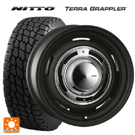 即日発送 ジープ グラディエーター(JT系)用 285/70R17 117S ニットー テラグラップラー ディーン クロスカントリー マットブラック 新品サマータイヤホイール 4本セット