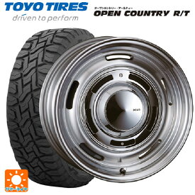 【6/4 20時〜 最大3万円OFFクーポン】175/60R16 82Q トーヨー オープンカントリー RT ブラックレター クリムソン ディーン クロスカントリー バーニッシュグレー 16-6.5J 国産車用 サマータイヤホイール4本セット