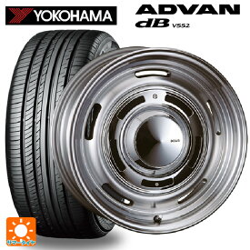 【4/14 20時〜 最大3万円OFFクーポン】ニッサン エクストレイル(32系)用 225/65R17 106V XL ヨコハマ アドバンデシベル V552 ディーン クロスカントリー バーニッシュグレー 新品サマータイヤホイール 4本セット