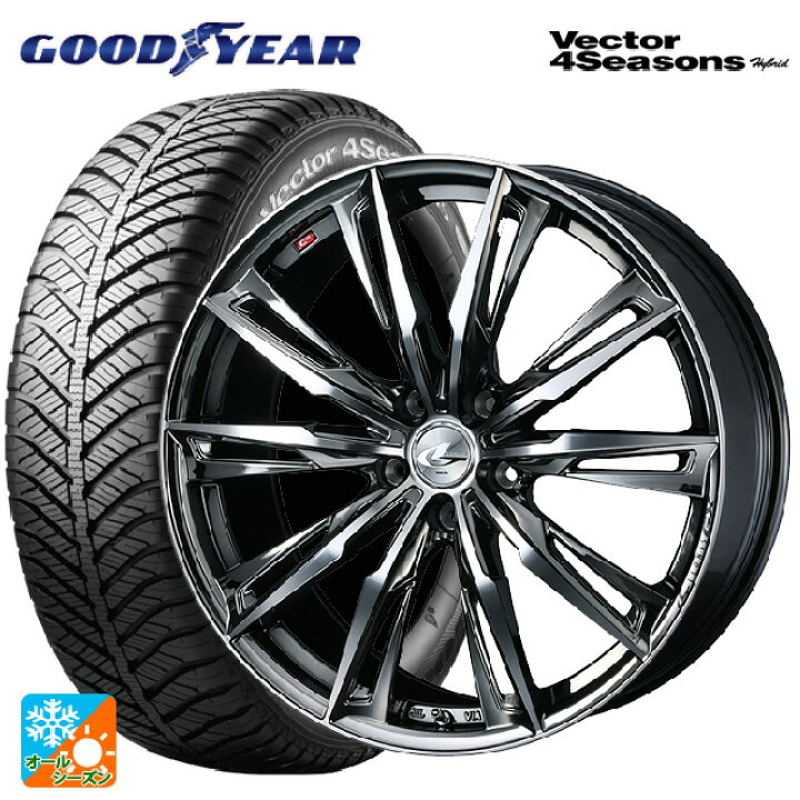 楽天市場】225/45R17 91H グッドイヤー ベクターフォーシーズンズ 