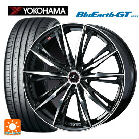 トヨタ プリウス(60系)用 195/60R17 90V ヨコハマ ブルーアースGT AE51 レオニス GX PBMC 新品サマータイヤホイール 4本セット