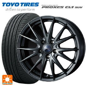 トヨタ プリウス(60系)用 195/60R17 90H トーヨー プロクセス CL1 SUV ヴェルバ スポルト2 # ディープメタル2 新品サマータイヤホイール 4本セット