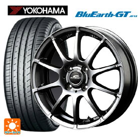 185/60R16 86H ヨコハマ ブルーアースGT AE51 マルカサービス シュナイダー スタッグ メタリックグレー 16-6J 国産車用 サマータイヤホイール4本セット