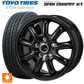 【4/25限定 抽選で最大100％ポイントバック】トヨタ RAV4(50系)用 225/65R17 102H トーヨー オープンカントリー UT ザック JP209 グロスブラック 新品サマータイヤホイール 4本セット