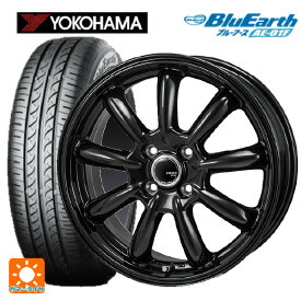 【6/4 20時〜 最大3万円OFFクーポン】185/70R14 88S ヨコハマ ブルーアース AE01F ジャパン三陽 ザック JP209 グロスブラック 14-5.5J 国産車用 サマータイヤホイール4本セット