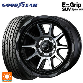 【5/25限定抽選で100％ポイントバック】265/60R18 110H グッドイヤー エフィシェントグリップSUV HP01 ウェッズ マッドヴァンス06 マットブラックポリッシュ 18-8J 国産車用 サマータイヤホイール4本セット