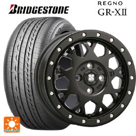 【6/4 20時〜 最大3万円OFFクーポン】185/60R16 86H ブリヂストン レグノ GR-X2 正規品 エムエルジェイ エクストリームJ XJ04 Satin Black 16-6.5J 国産車用 サマータイヤホイール4本セット