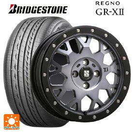 【6/4 20時〜 最大3万円OFFクーポン】185/60R16 86H ブリヂストン レグノ GR-X2 正規品 エムエルジェイ エクストリームJ XJ04 Gloss Blk. M. Smoke 16-6.5J 国産車用 サマータイヤホイール4本セット