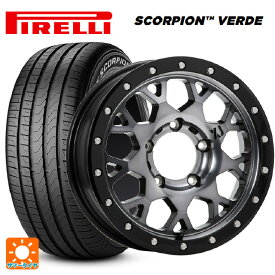 【最大3万円OFFクーポン 6/11 1:59迄】スズキ ジムニー(64系)用 215/70R16 100H ピレリ スコーピオンヴェルデ 正規品 エクストリームJ XJ04 Gloss Blk. M. Smoke 新品サマータイヤホイール 4本セット