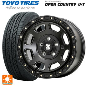 【6/4 20時〜 最大3万円OFFクーポン】215/65R16 98H トーヨー オープンカントリー UT エムエルジェイ エクストリームJ XJ07 Satin Black 16-7J 国産車用 サマータイヤホイール4本セット