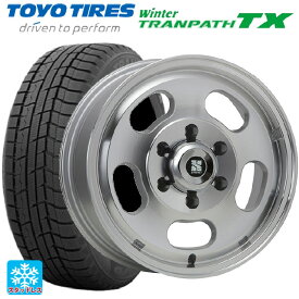 【最大3万円OFFクーポン 6/11 1:59迄】205/60R16 96Q トーヨー ウインタートランパス TX エムエルジェイ エクストリームJ Dスロット ポリッシュ 16-6.5J 国産車用 スタッドレスタイヤホイール4本セット