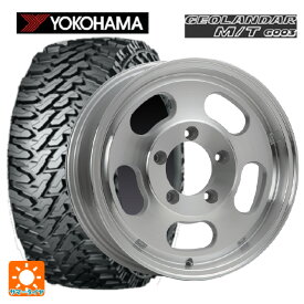 【6/4 20時〜 最大3万円OFFクーポン】2024年製 185/85R16 105/103Q ヨコハマ ジオランダー M/T G003 エムエルジェイ エクストリームJ Dスロット ポリッシュ 16-5.5J 国産車用 サマータイヤホイール4本セット