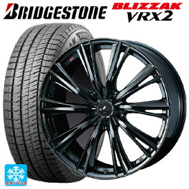 【最大3万円OFFクーポン 6/11 1:59迄】195/60R17 90Q ブリヂストン ブリザック VRX2 # 正規品 ウェッズ レオニス WX BMC1 17-7J 国産車用 スタッドレスタイヤホイール4本セット