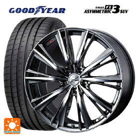 【5/30限定 最大3万円OFFクーポン】トヨタ RAV4(50系)用 235/65R17 104W グッドイヤー イーグル F1 アシメトリック3 SUV レオニス WX BMCMC 新品サマータイヤホイール 4本セット