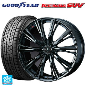 【最大3万円OFFクーポン 6/11 1:59迄】215/60R17 96Q グッドイヤー アイスナビ SUV ウェッズ レオニス WX BMC1 17-7J 国産車用 スタッドレスタイヤホイール4本セット