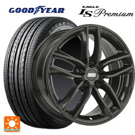 【最大3万円OFFクーポン 6/11 1:59迄】メルセデスベンツ Cクラス(W205)用 225/50R17 94V グッドイヤー イーグル LS プレミアム SX0301 クリスタルブラック 新品サマータイヤホイール 4本セット