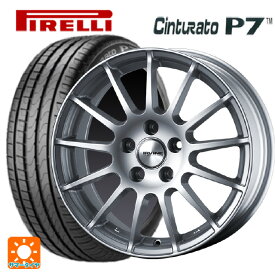 【4/25限定 抽選で最大100％ポイントバック】フィアット 500X(334系)用 215/60R16 99V ピレリ チンチュラートP7 正規品 アーヴィン F01 ハイパーシルバー 新品サマータイヤホイール 4本セット