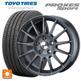 【最大3万円OFFクーポン 6/11 1:59迄】メルセデスベンツ Eクラス(W213)用 225/55R17 101Y トーヨー プロクセス スポーツ アーヴィン F01 ガンメタリック 新品サマータイヤホイール 4本セット