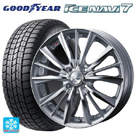 【最大3万円OFFクーポン 6/11 1:59迄】トヨタ ルーミー(M900系)用 165/65R14 79Q グッドイヤー アイスナビ7 レオニス VX HSMC 新品スタッドレスタイヤホイール 4本セット