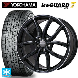 【4/14 20時〜 最大3万円OFFクーポン】プジョー 3008(P845系)用 225/60R17 99Q ヨコハマ アイスガード7(IG70) VPライン グロスブラック/リムポリッシュ 新品スタッドレスタイヤホイール 4本セット