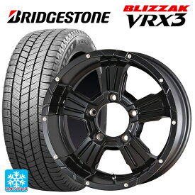 【5/30限定 最大3万円OFFクーポン】即日発送 スズキ ジムニー(64系)用 215/70R16 100Q ブリヂストン ブリザック VRX3 # 正規品 ナイトロパワー クロスクロウ セミグロスブラック＋ピアスドリルド 新品スタッドレスタイヤホイール 4本セット