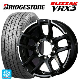 【最大3万円OFFクーポン 4/27 9:59迄】即日発送 215/70R16 100Q ブリヂストン ブリザック VRX3 # 正規品 ウェッズ マッドヴァンス04 ブラックポリッシュ 16-5.5J 国産車用 スタッドレスタイヤホイール4本セット