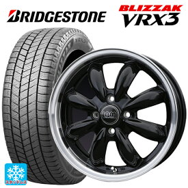 【最大3万円OFFクーポン 4/27 9:59迄】即日発送 165/70R14 81Q ブリヂストン ブリザック VRX3 # 正規品 ホットスタッフ ララパーム カップ # BK/リムP 14-4.5J 国産車用 スタッドレスタイヤホイール4本セット