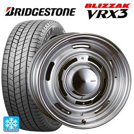 【4/14 20時〜 最大3万円OFFクーポン】ニッサン エクストレイル(32系)用 225/65R17 102Q ブリヂストン ブリザック VRX3 正規品 ディーン クロスカントリー バーニッシュグレー 新品スタッドレスタイヤホイール 4本セット