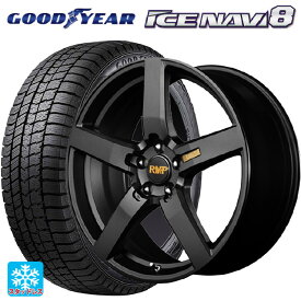 【最大3万円OFFクーポン 6/11 1:59迄】トヨタ プリウス(50系)用 215/45R17 87Q グッドイヤー アイスナビ8 RMP 050F セミグロスガンメタ 新品スタッドレスタイヤホイール 4本セット