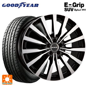 【最大3万円OFFクーポン 6/11 1:59迄】メルセデスベンツ Gクラス(W463)用 265/60R18 110H グッドイヤー エフィシェントグリップSUV HP01 マック クローネ ブラックミラー 新品サマータイヤホイール 4本セット